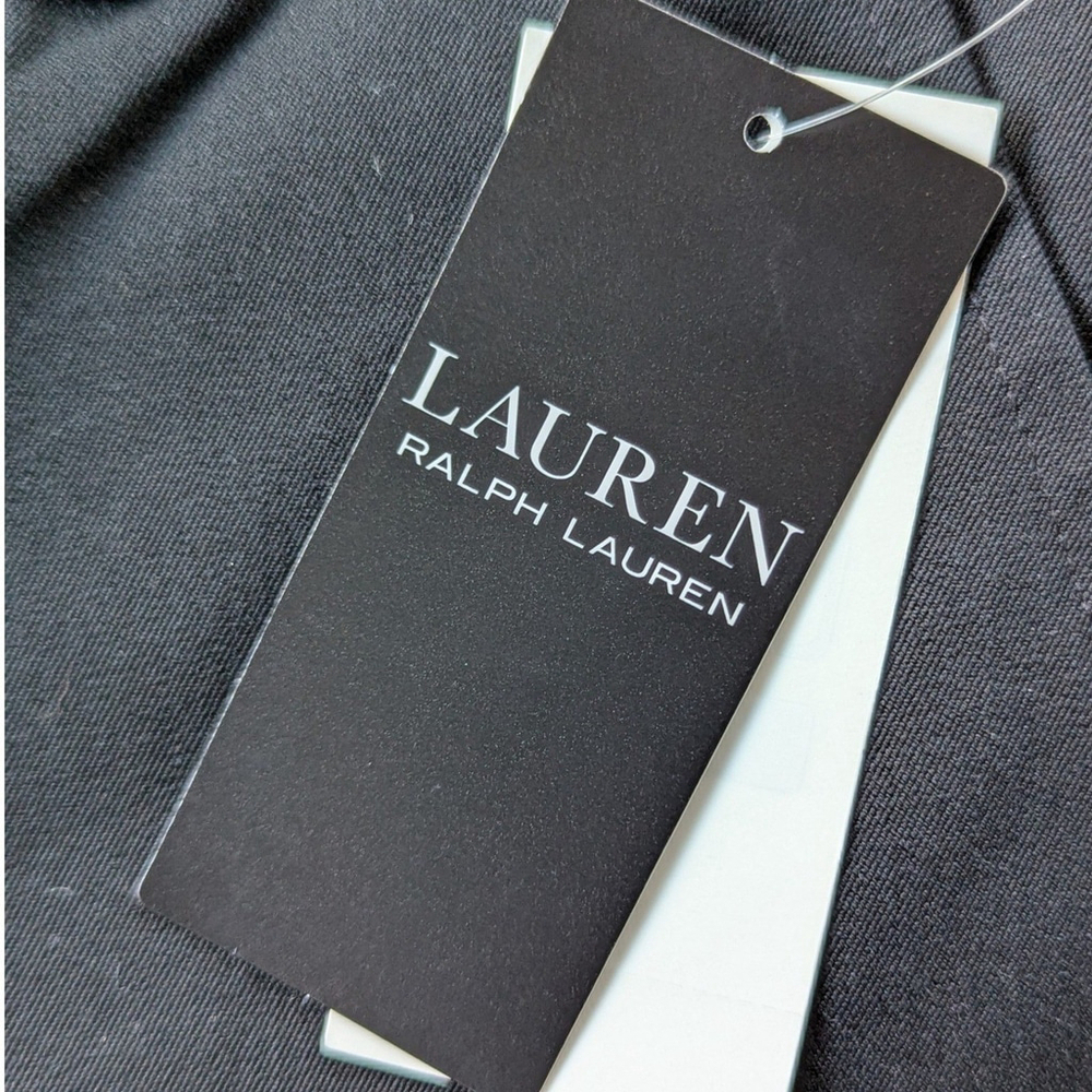 Ralph Lauren Black Tailored Bermuda Shorts Size 6 NWT - Picture 6 of 13